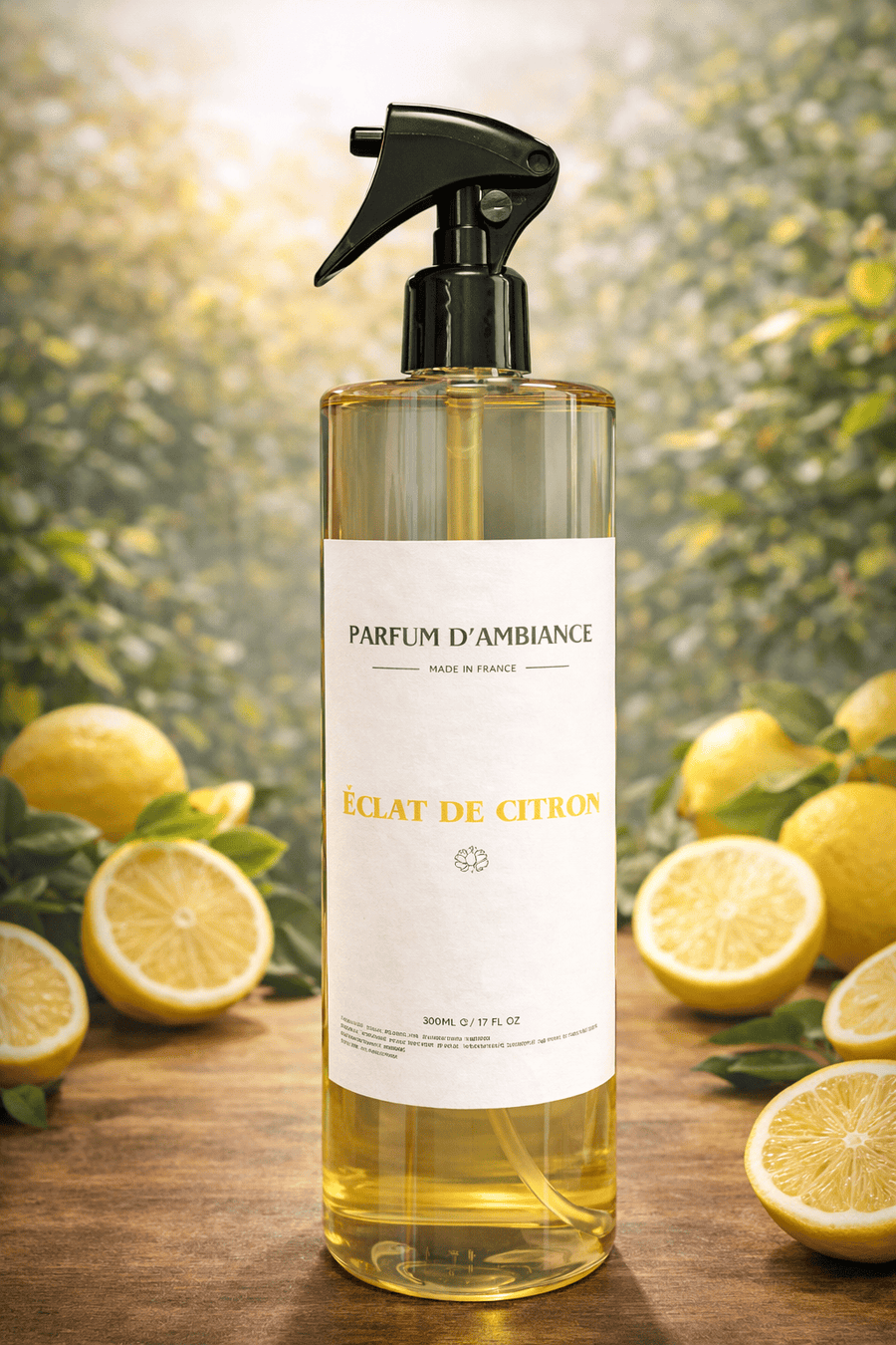 PARFUM D'AMBIANCE ECLAT DE CITRON EN 500ML.