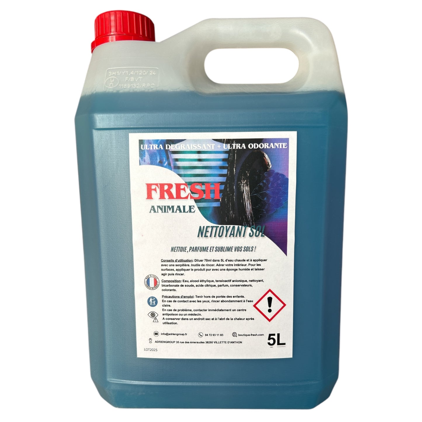 NETTOYANT SOL L'ANIMALE.