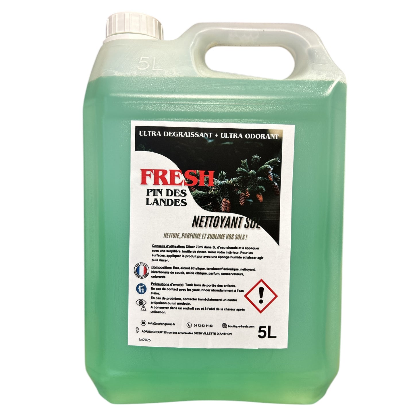 NETTOYANT SOL PIN DES LANDES.