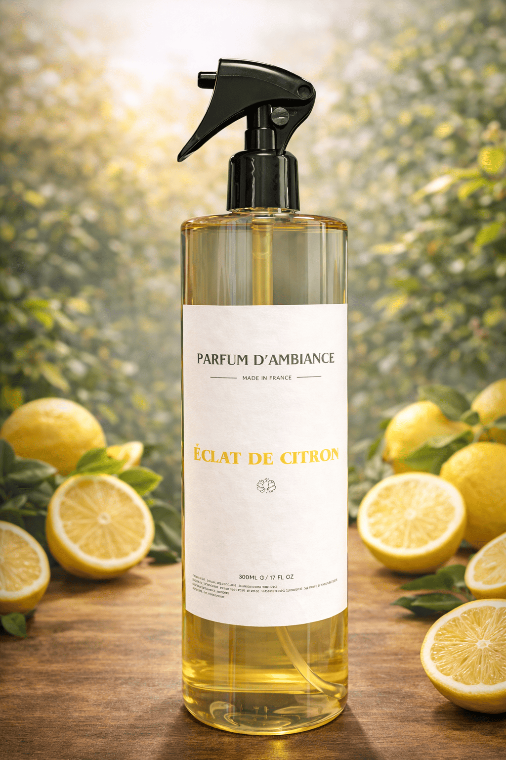 PARFUM D'AMBIANCE ECLAT DE CITRON EN 500ML.