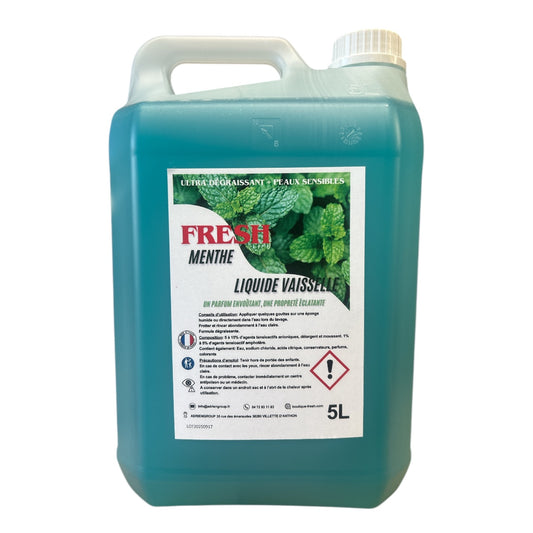 LIQUIDE VAISSELLE MENTHE.