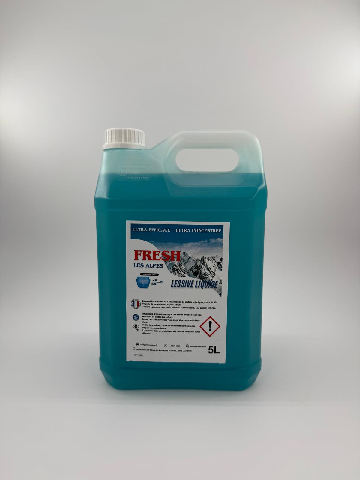 Lessive Liquide des Alpes 5 L