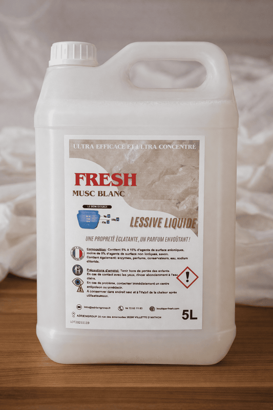 LESSIVE MUSC BLANC.