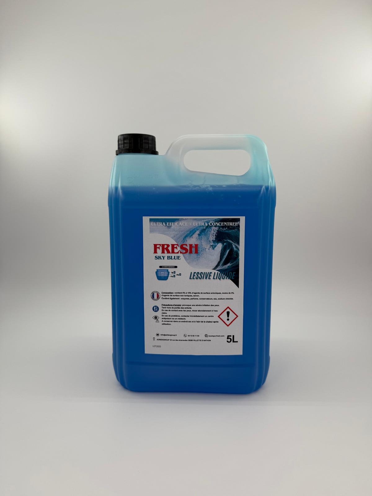 LESSIVE LIQUIDE SKY BLUE.