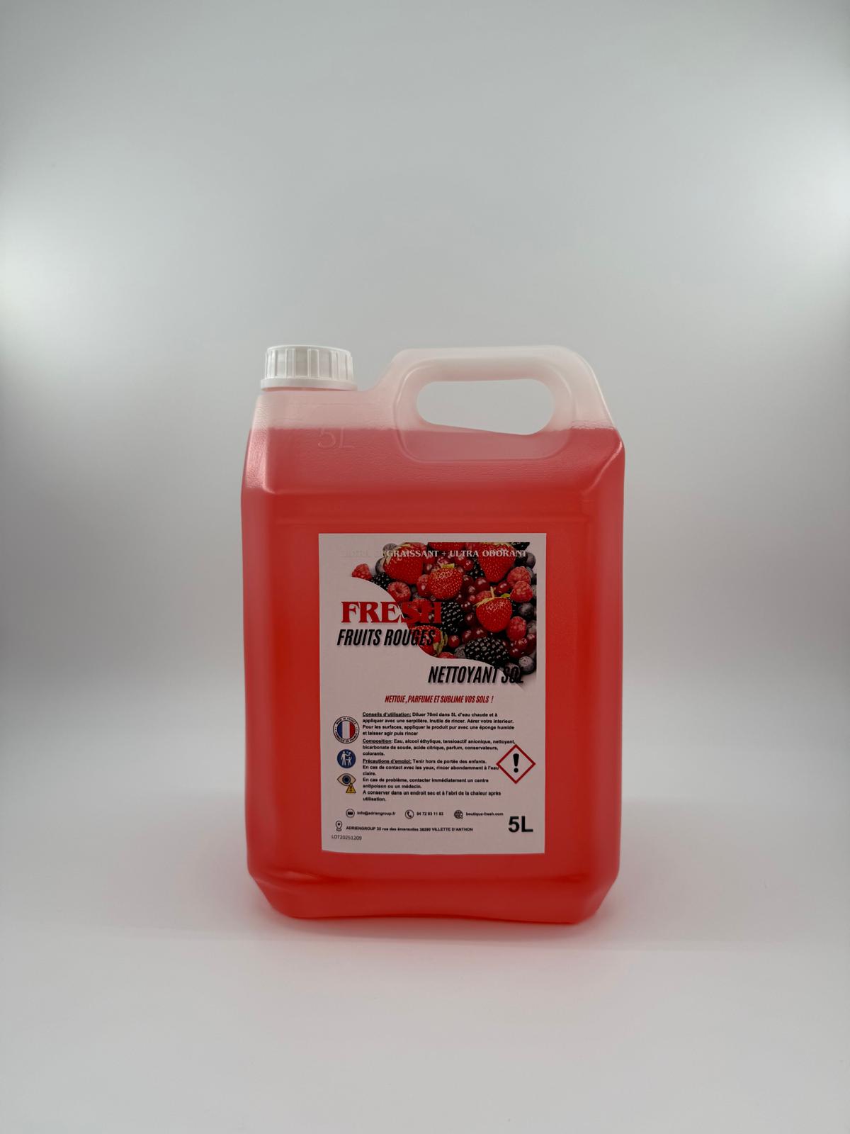 Nettoyant Sol Fruits Rouges 5 L