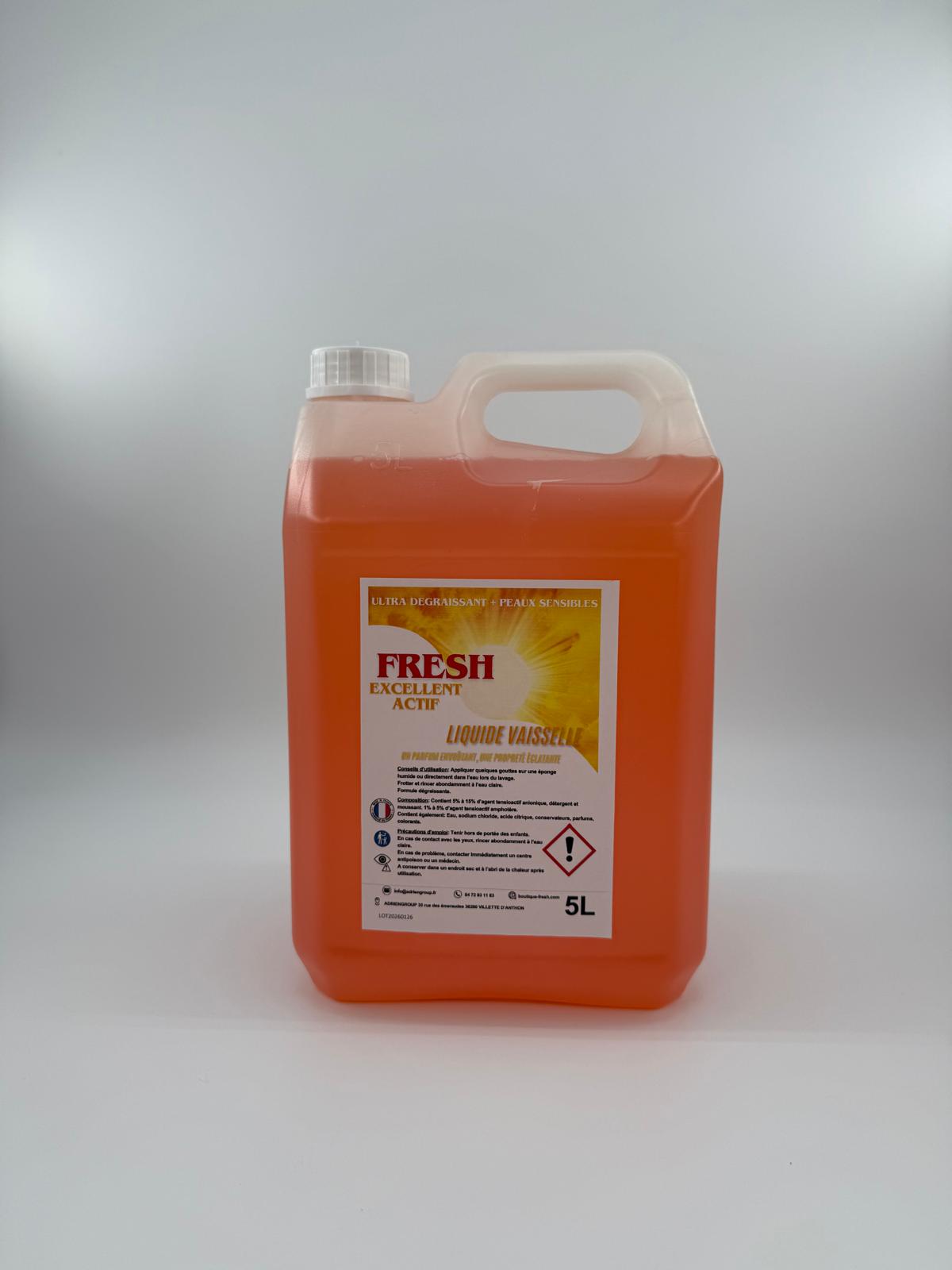 Liquide Vaisselle Excellent Actif 5 L