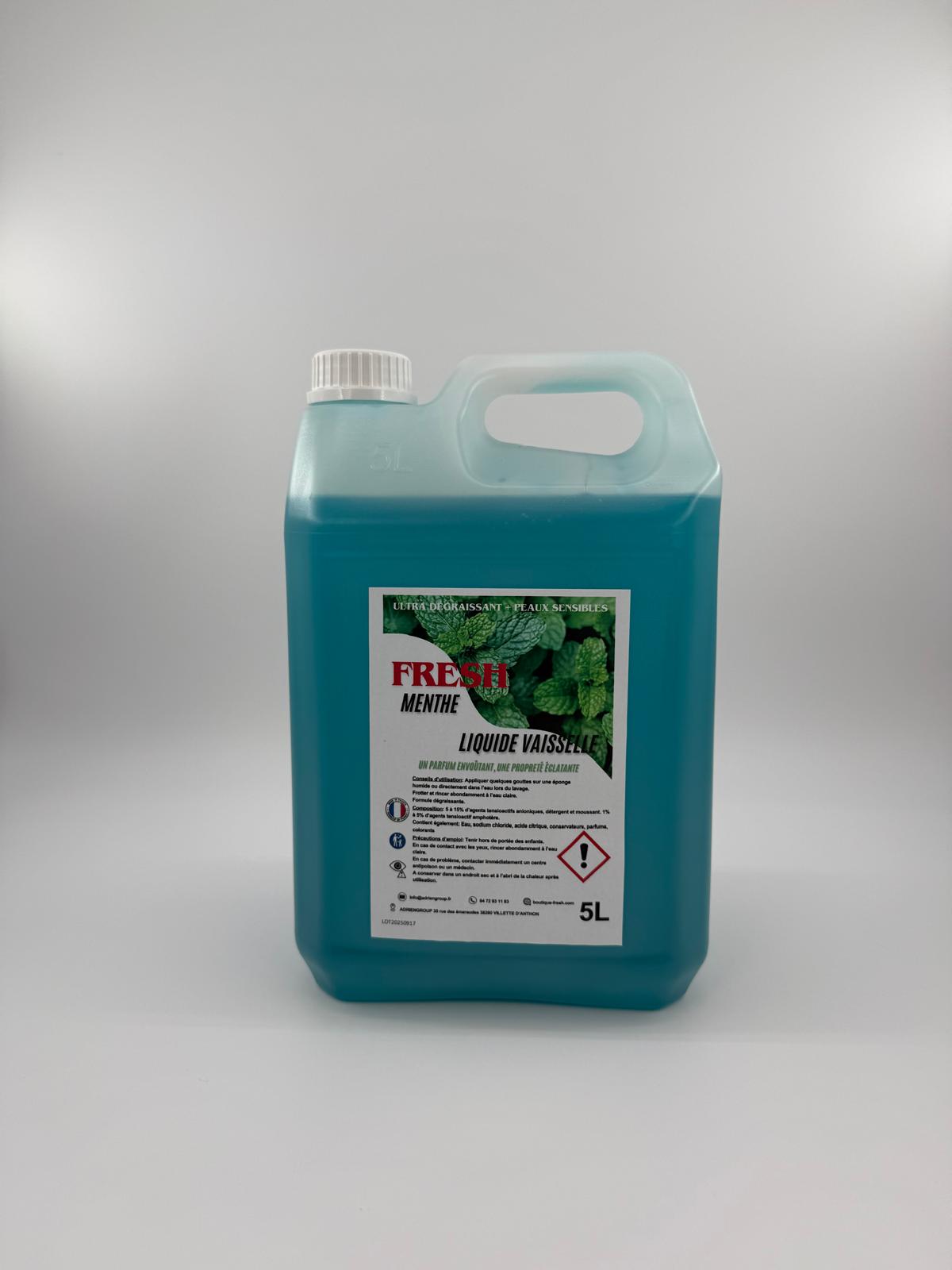 Liquide Vaisselle Menthe 5 L