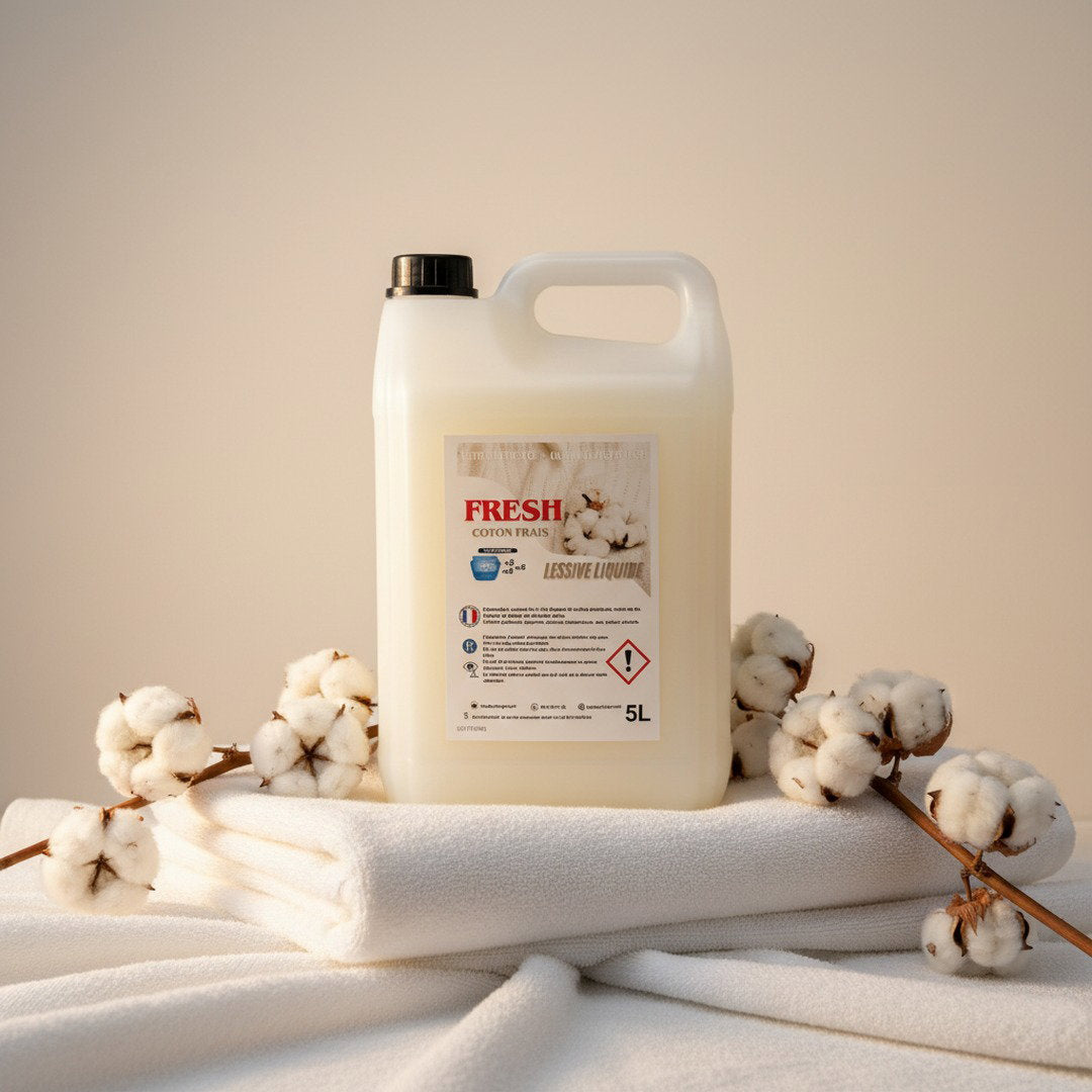 Lessive Liquide Coton Frais 5 L
