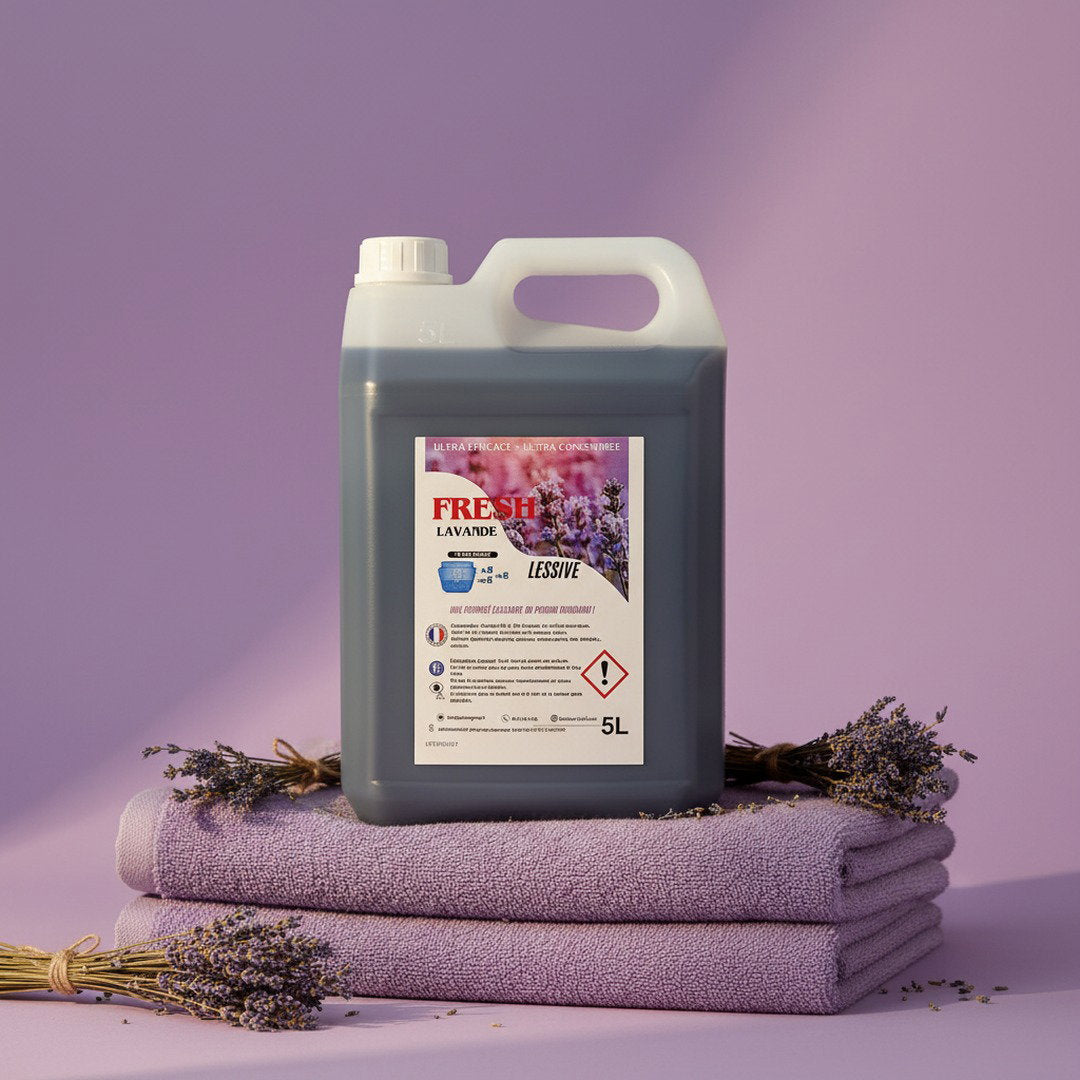 Lessive Liquide Lavande Bleue 5 L