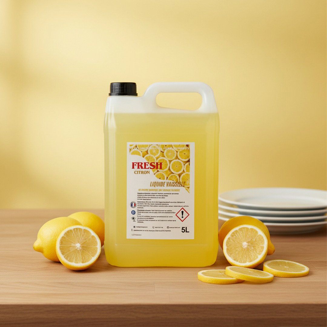 Liquide Vaisselle Citron Jaune 5 L