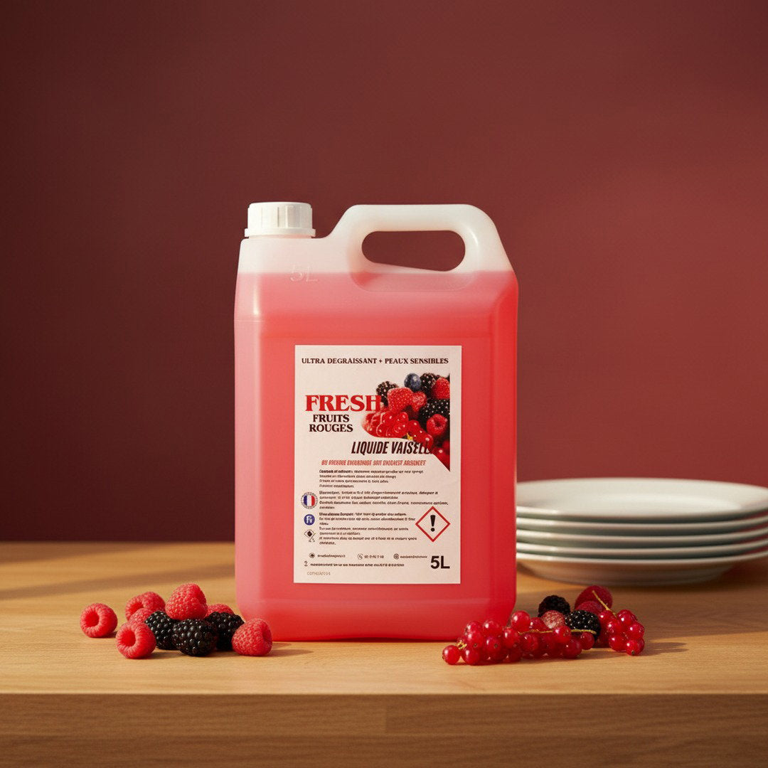 Liquide Vaisselle Fruits Rouges 5 L
