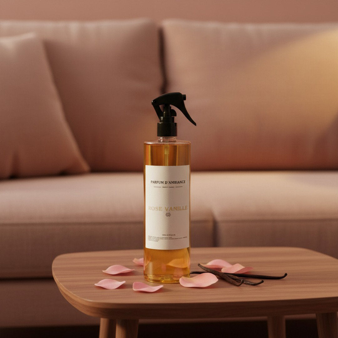 Parfum d'Ambiance Rose Vanille 500 ml