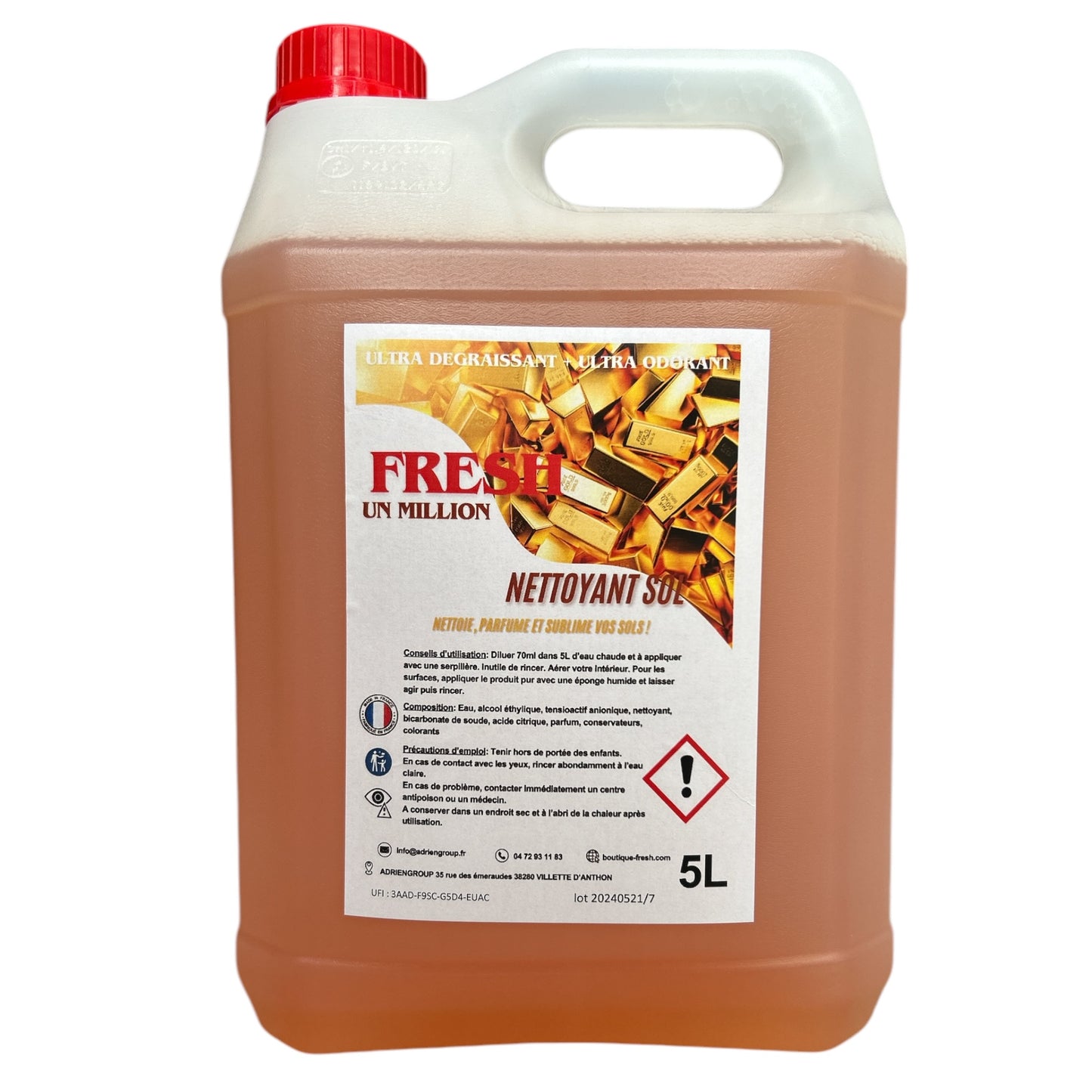 NETTOYANT SOL UN MILLION.